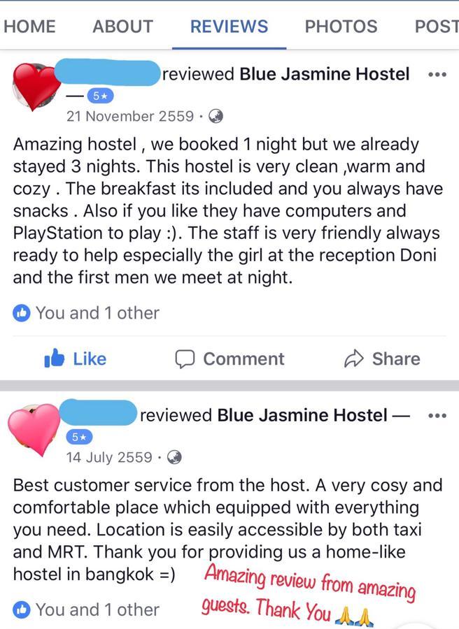 Blue Jasmine Hostel กรุงเทพมหานคร ภายนอก รูปภาพ